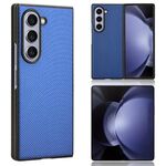 Custodia per PC in pelle PU per Samsung Galaxy Z Fold6 (blu)