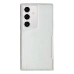 Per Samsung Galaxy S24 5G Custodia per telefono in TPU trasparente con lama