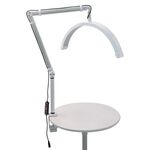 Lampada tecnologica per ciglia a mezzaluna con luminosità regolabile HD-M3X Pro da 16 pollici, spina: spina AU (bianca)