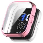 Custodia per orologio in TPU a copertura totale per Amazfit Bip 5 Unity (rosa galvanizzato)