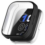 Custodia per orologio in TPU a copertura totale per Amazfit Bip 5 Unity (nero elettrolitico)