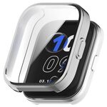 Per Amazfit Bip 5 Unity Custodia per orologio in TPU a copertura totale (argento galvanizzato)
