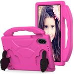 Per Honor Pad X9 Custodia per tablet antiurto EVA per bambini con staffa per il pollice (rosa rossa)