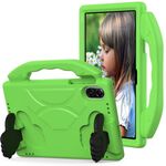 Per Honor Pad X8 Pro 11.2 2023 Custodia per tablet antiurto EVA per bambini con staffa per il pollice(Verde)