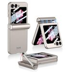 Per Samsung Galaxy Z Flip6 GKK Custodia magnetica integrata a copertura totale con custodia per penna+penna (grigio)
