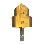 Punte per trapano a gradini PPR con gambo esagonale Strumenti per la riparazione e il collegamento delle perdite, modello: #32