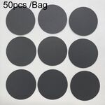 50 pz/borsa Forte adesivo per riparazione in pelle autoadesiva per divano, foro per seggiolino auto, toppa in pelle PU (nero)