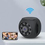 WK10 Nessuna staffa Monitor di rete intelligente WiFi Telecamera per visione notturna a infrarossi HD