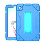 Custodia per tablet PC ibrida in silicone per Samsung Galaxy Tab A9+ Armor Holder (blu)