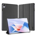 Per Huawei MatePad 11.5 S DUX DUCIS Domo Series Custodia per tablet in pelle magnetica con trama in tessuto (nero)