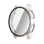 Per Samsung Galaxy Watch 7 40mm PC + custodia protettiva per orologio integrata con pellicola temperata (Starlight)