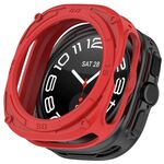 Custodia protettiva per orologio in TPU corazzato per Samsung Galaxy Watch 7 Ultra da 47 mm (rossa)