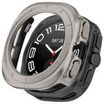 Per Samsung Galaxy Watch 7 Ultra 47mm Custodia protettiva per orologio PC scavata a mezza copertura (colore titanio)