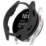 Per Samsung Galaxy Watch 7 Custodia protettiva per orologio PC scavata a mezza copertura da 40 mm (nera)