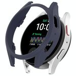 Per Samsung Galaxy Watch 7 44mm Custodia protettiva per orologio PC vuota in confezione mezza (blu notte)