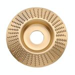 Piastra per levigatura e modellatura del legno da 100 mm, smerigliatrice angolare, disco per levigatura e lucidatura, modello: smussato