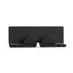 Gancio per riporre il cavo dati desktop del computer di casa (nero)