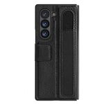 Custodia per telefono in pelle NILLKIN Ogg per Samsung Galaxy Z Fold6 5G (marrone)