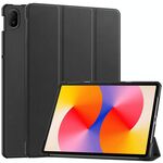 Per Huawei Matepad SE 11 Custodia per tablet in pelle Smart Custer Pure Color 3-Fold (Nero)