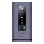 Baseus Spacemate Series 10 in 1 Stazione di lavoro Adattatore HUB USB-C / Type-C multifunzionale (Grigio siderale)