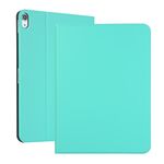 Per Huawei MatePad SE 11 Custodia protettiva in pelle elastica TPU con supporto (verde menta)