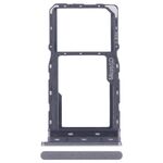 Per T-Mobile Revvl 6 Vassoio scheda SIM + Vassoio scheda micro SD (Nero)