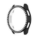 Custodia protettiva per orologio PC Diamond Hollow per Samsung Galaxy Watch FE 40 mm (nera)