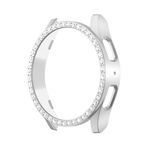 Custodia protettiva per orologio PC Diamond Hollow per Samsung Galaxy Watch FE 40 mm (bianca)