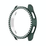 Custodia protettiva per orologio PC Diamond Hollow per Samsung Galaxy Watch FE 40 mm (verde)