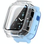 Per Xiaomi Mibro Smart Kids Watch T6C PC + Custodia protettiva per orologio integrata con pellicola temperata (trasparente)
