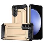 Per Samsung Galaxy S23 FE Magic Armor TPU + custodia per telefono PC (oro)