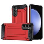Per Samsung Galaxy S23 FE Magic Armor TPU + custodia per PC (rossa)