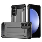 Per Samsung Galaxy S23 FE Magic Armor TPU + custodia per PC (grigio)