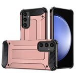 Per Samsung Galaxy S23 FE Magic Armor TPU + custodia per PC (oro rosa)