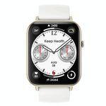 Q19 Max 2.1 pollici HD Smart Watch sportivo sportivo impermeabile con schermo HD (bianco)