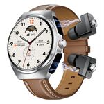 GT95 Schermo IPS da 1,53 pollici 2 in 1 Auricolare Bluetooth Smart Watch (Argento)