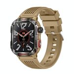 HT29 Smart Watch con schermo IPS da 2,01 pollici a tripla prova con rilevatore di banconote (giallo)