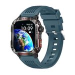 HT29 Smart Watch con schermo IPS da 2,01 pollici a tripla prova con rilevatore di banconote (blu)