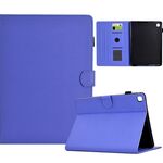 Per Samsung Galaxy Tab S5e Custodia in pelle Smart Tablet con struttura in fibra di colore solido (viola)