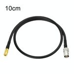 Cavo coassiale RG174 da BNC femmina a SMB maschio da 10 cm