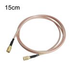 Ponticello per cavo coassiale RG316 femmina SMB da 15 cm a femmina SMB