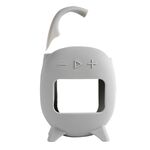 Custodia protettiva morbida in silicone per altoparlante portatile JBL Clip 5 (grigio)