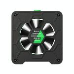 Mijing FS-11 Raffreddamento + Indurimento UV + Ventola radiante a nido d'ape per estrazione fumi (Nero)