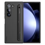 Per Samsung Galaxy Z Fold6 5G NILLKIN Flex Pure PC + custodia per telefono in silicone liquido con S Pen (nero)