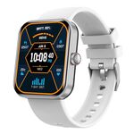 F16 Orologio intelligente per chiamate Bluetooth con monitoraggio della salute impermeabile IP67 da 2,0 pollici (grigio)