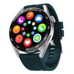 HW28 Orologio intelligente da chiamata Bluetooth con monitoraggio della salute impermeabile IP67 da 1,39 pollici con pagamento NFC (verde)