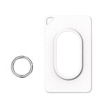Per Samsung Galaxy SmartTag2 Custodia protettiva per scheda portatile in TPU anti-smarrimento (bianco)