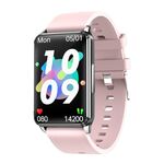 EP02 Smart Watch con schermo a colori da 1,57 pollici, supporto monitoraggio della frequenza cardiaca / monitoraggio della pressione sanguigna (rosa)
