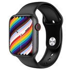 W38 Smart Watch con schermo a colori da 1,9 pollici, supporto monitoraggio della frequenza cardiaca / monitoraggio della pressione sanguigna (nero)