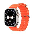 WS68 ULTRA Smart Watch con schermo a colori da 1,85 pollici, supporto per il monitoraggio della frequenza cardiaca/monitoraggio della pressione sanguigna(oro)